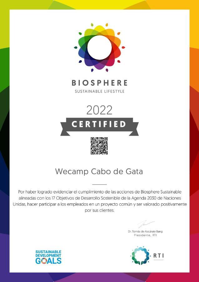 Wecamp Cabo De Gata Hotel Las Negras Ngoại thất bức ảnh